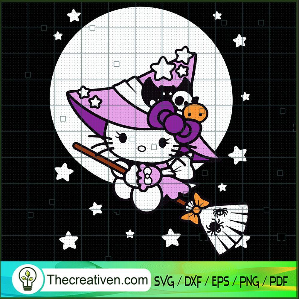 Hello Kitty Witches SVG, Halloween SVG, Hello Kitty SVG - Premium &  Original SVG Cut Files