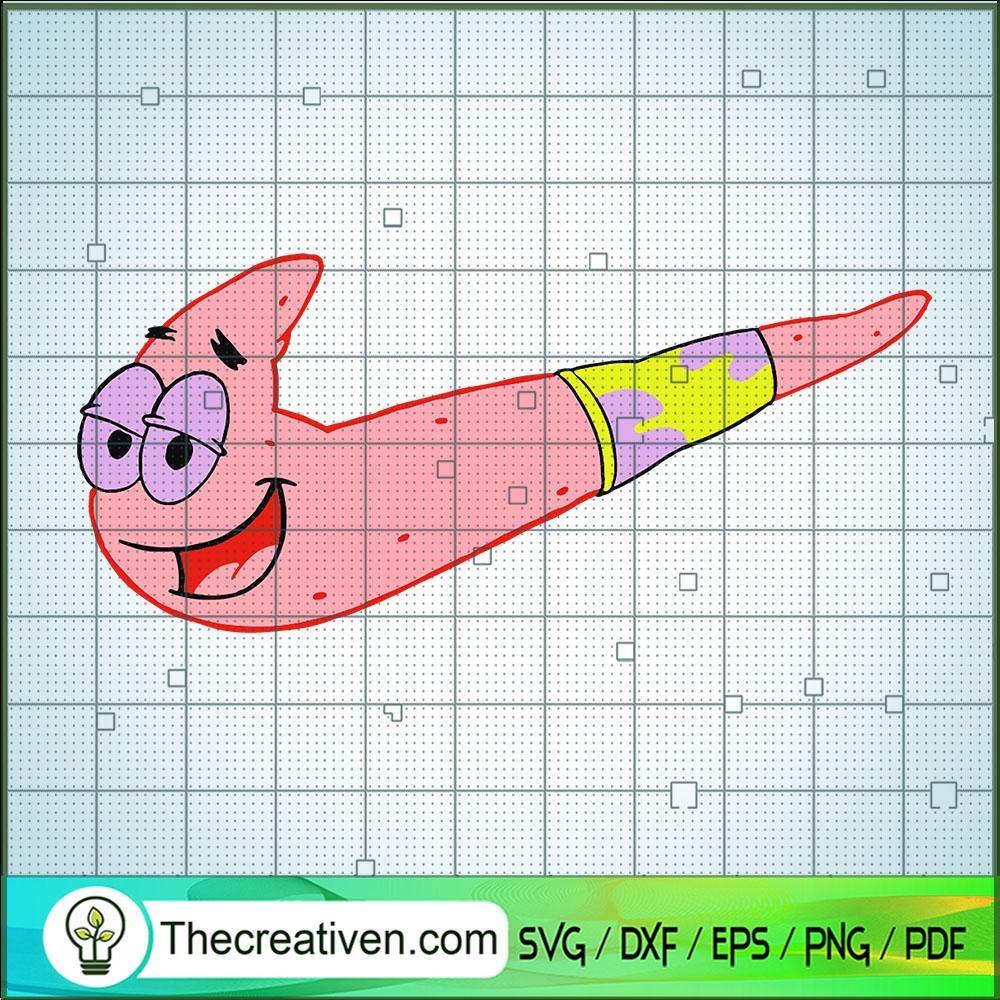 Patrick Star x Nike SVG, SpongeBob SquarePants SVG, Cartoon SVG 1 Patrick Star x Nike SVG, SpongeBob SquarePants SVG, Cartoon SVG