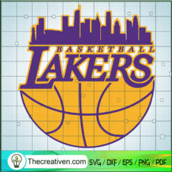 Lakers SVG, Basketball SVG, Sport SVG