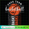 Your Team Basketball SVG, Basketball SVG, Sport SVG