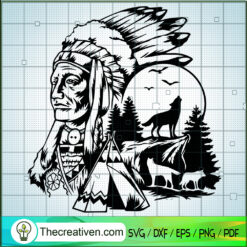 Native SVG, American SVG, Native American SVG